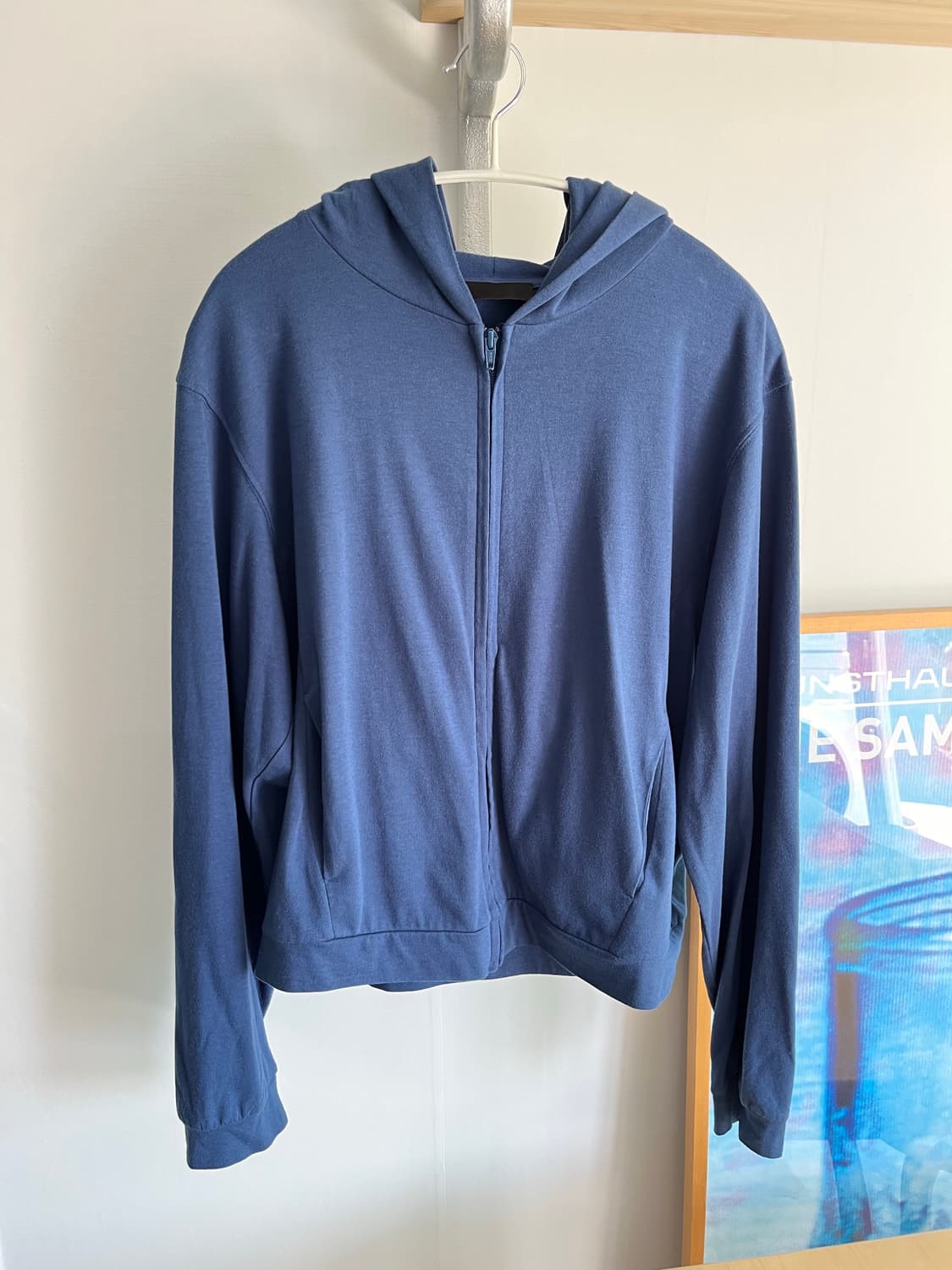 Mudule 008 lounge hoodie zip blue 3 상품이미지1