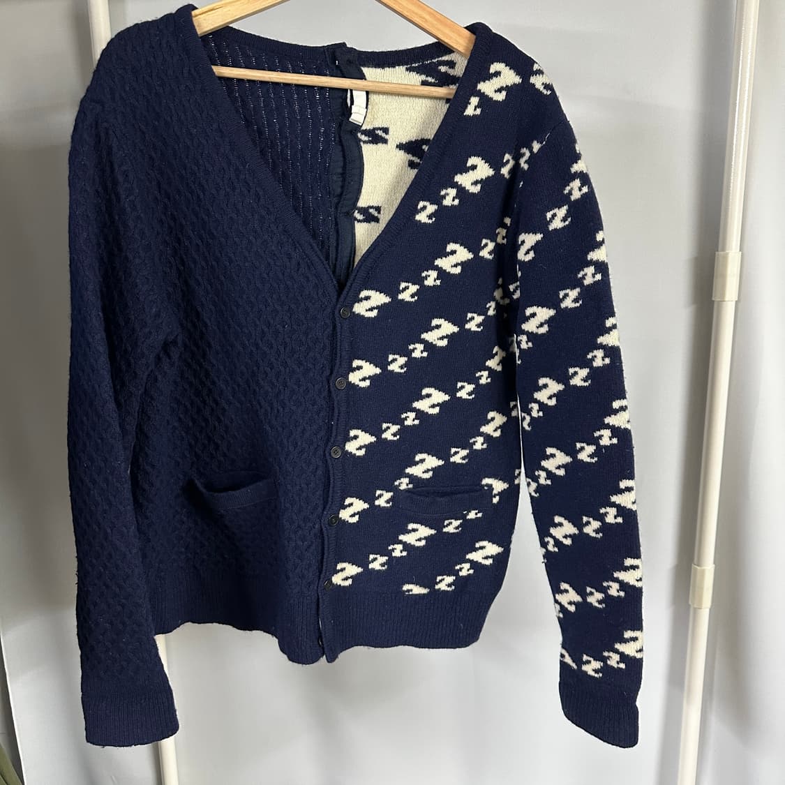 문수권 패턴 가디건 상품이미지1