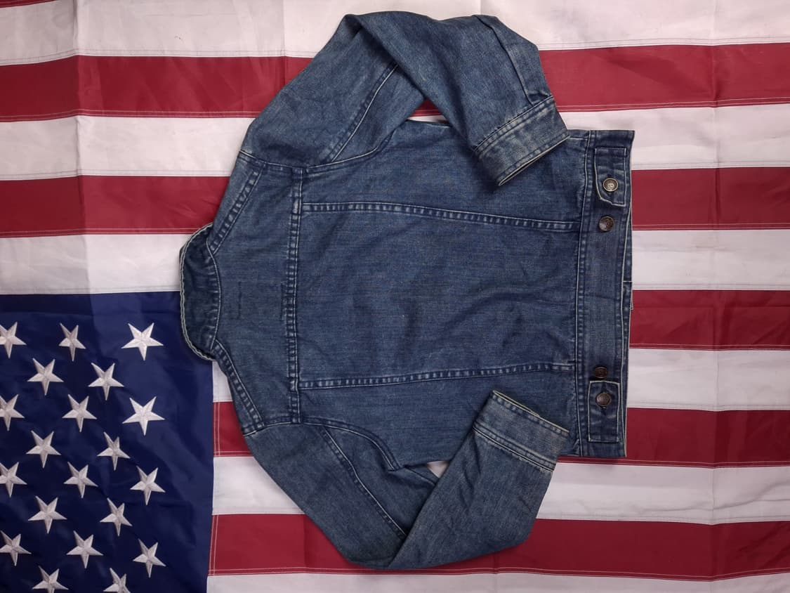 오리지날 스투시 우먼용 데님 트러커자켓 상품이미지8