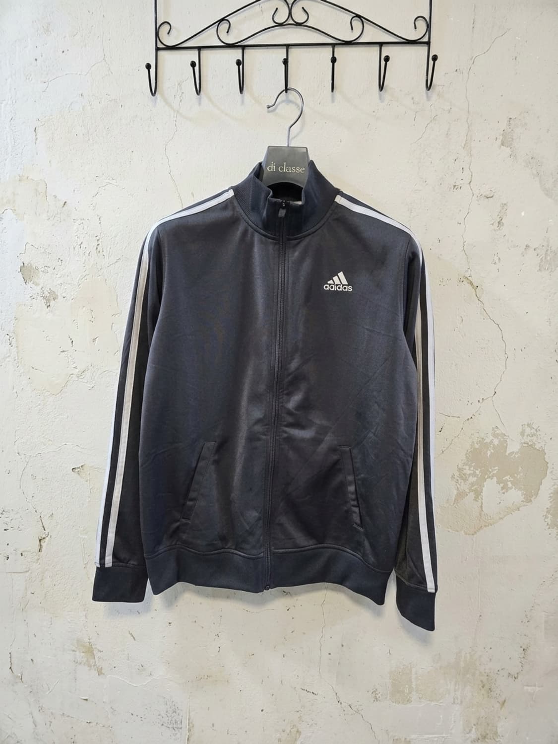 아디다스 삼선 트랙 자켓 그레이 S 상품이미지1