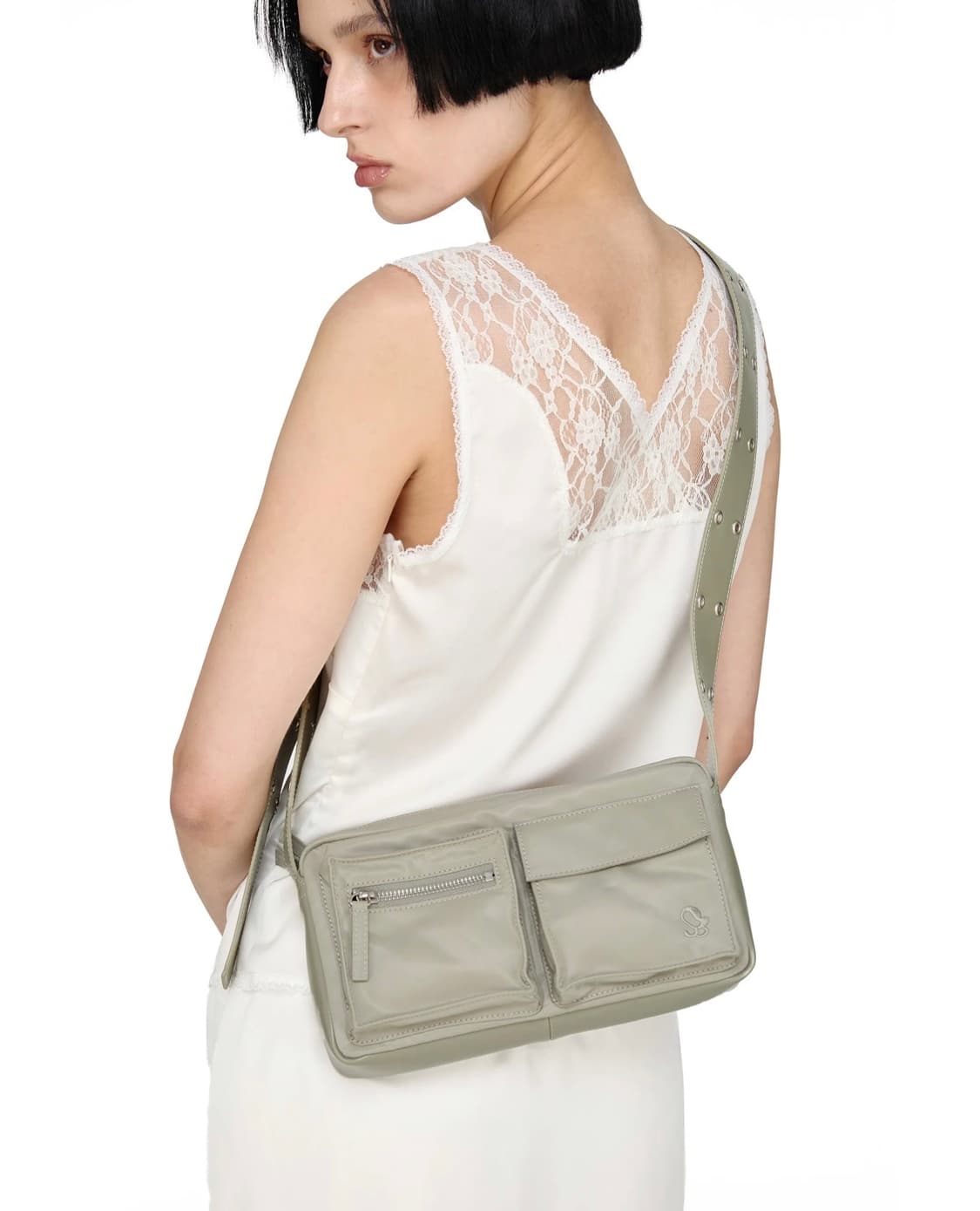 썬번프로젝트 나일론 포켓 크로스백 상품이미지1