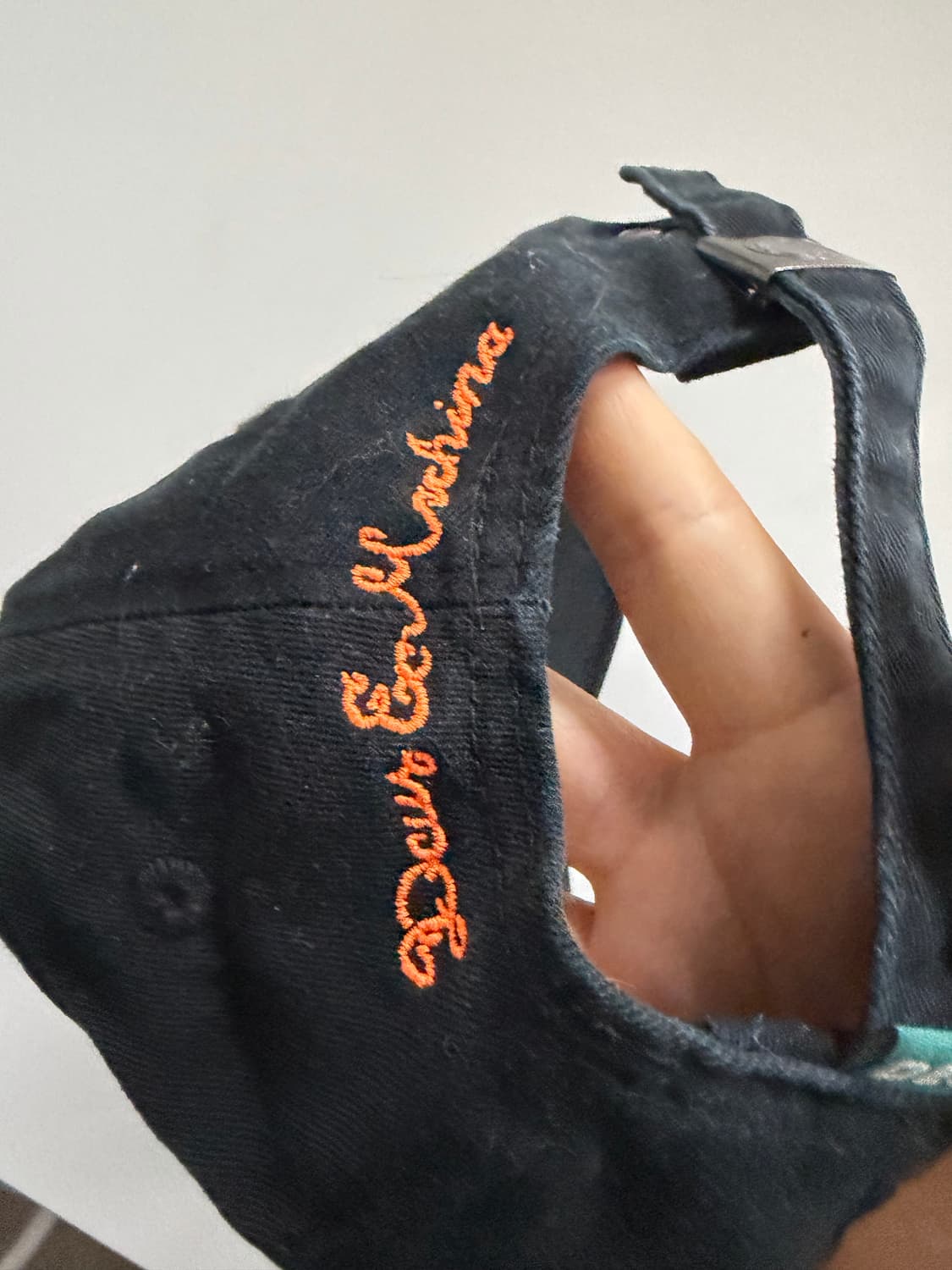 데우스 엑스 마키나 블랙 볼캡 새거 상품이미지4