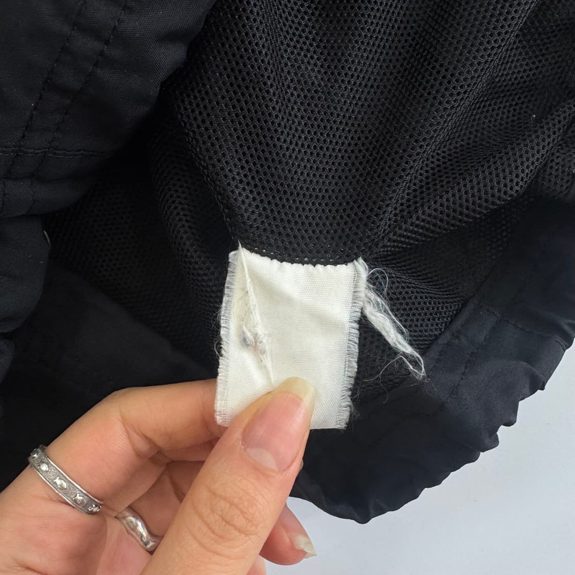 The north face 노스페이스 블랙 바람막이 상품이미지7