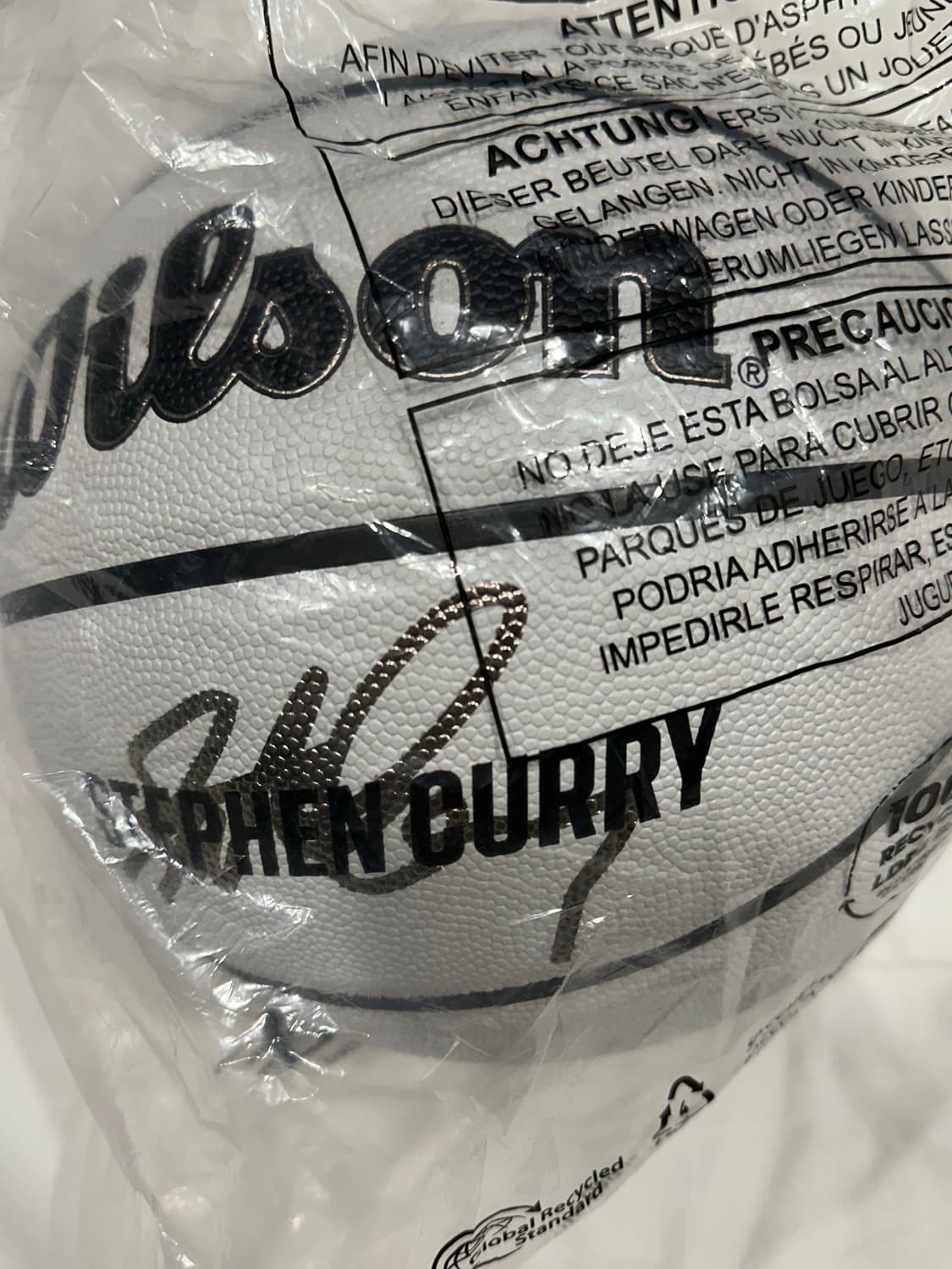 윌슨 스테판커리 uv 농구공 상품이미지9