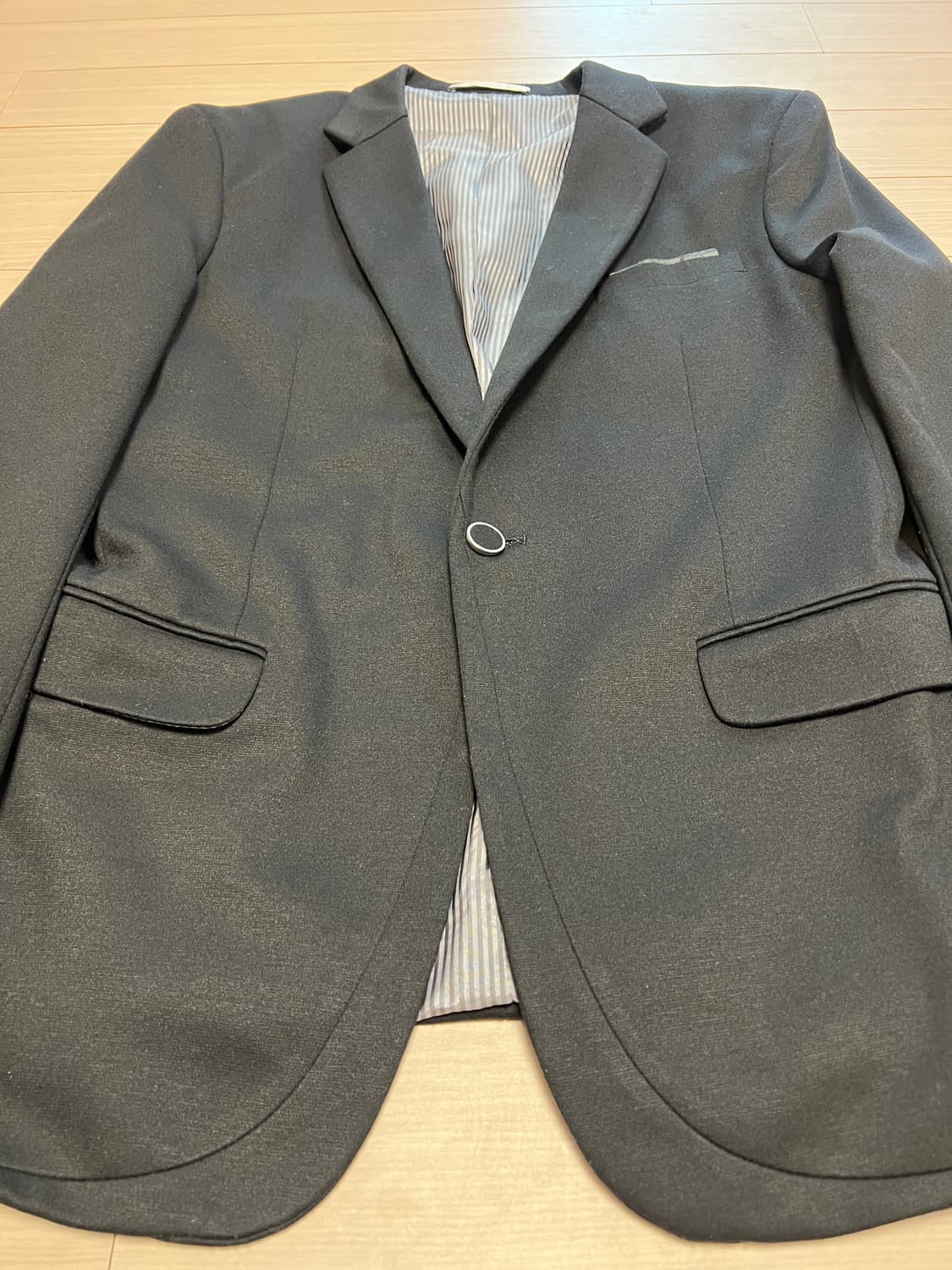 Diamante 블랙 테일러드 자켓 / 클래식 싱글 / 52 상품이미지3