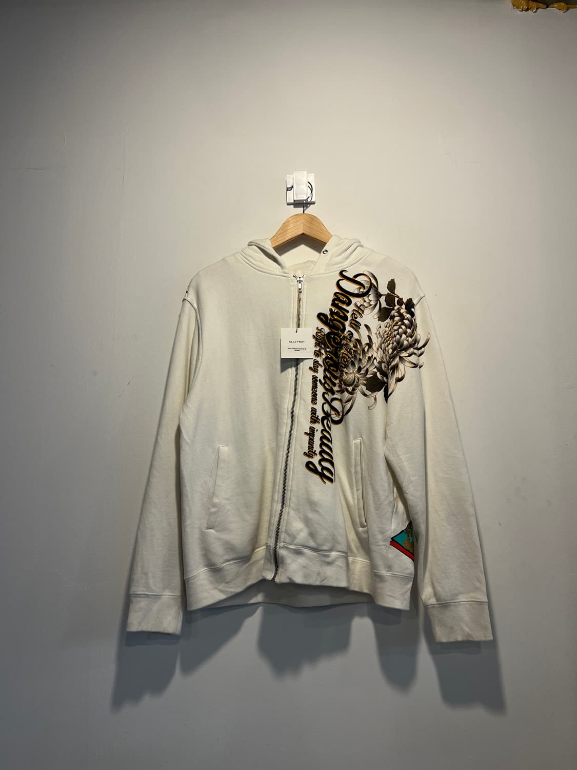 Divine retribution hoodie zip-up 상품이미지1