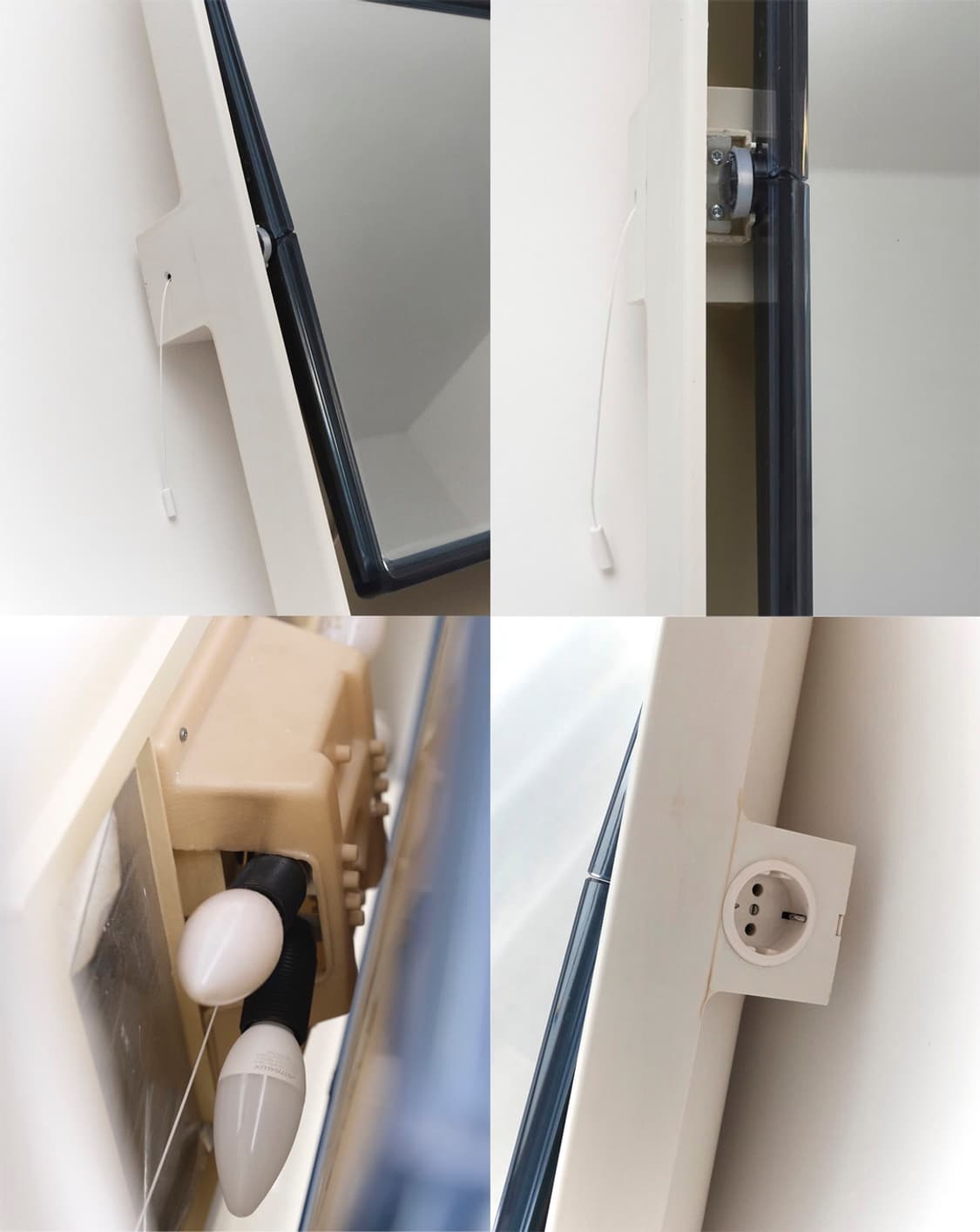 빈티지 알리버트 스퀘어 미러램프 상품이미지9