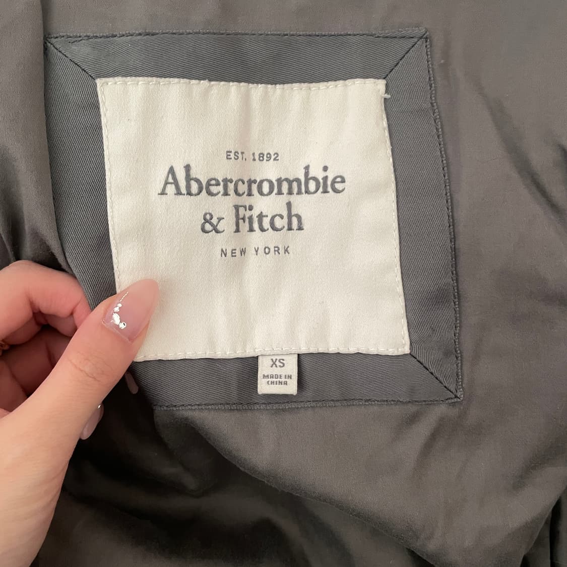 아베크롬비 화이트 울프죠 패딩 아베크롬비 울프죠 y2k 빈티지 패딩 상품이미지4