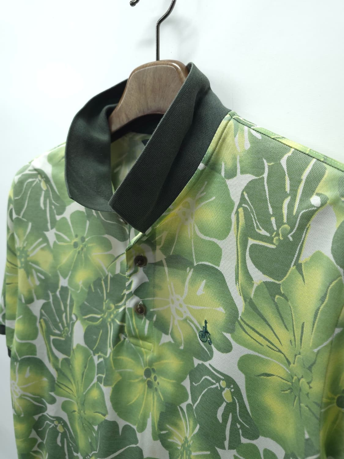 빈폴 남성 플라워 패턴 하와이안 카라 반팔 티셔츠(100) 상품이미지9