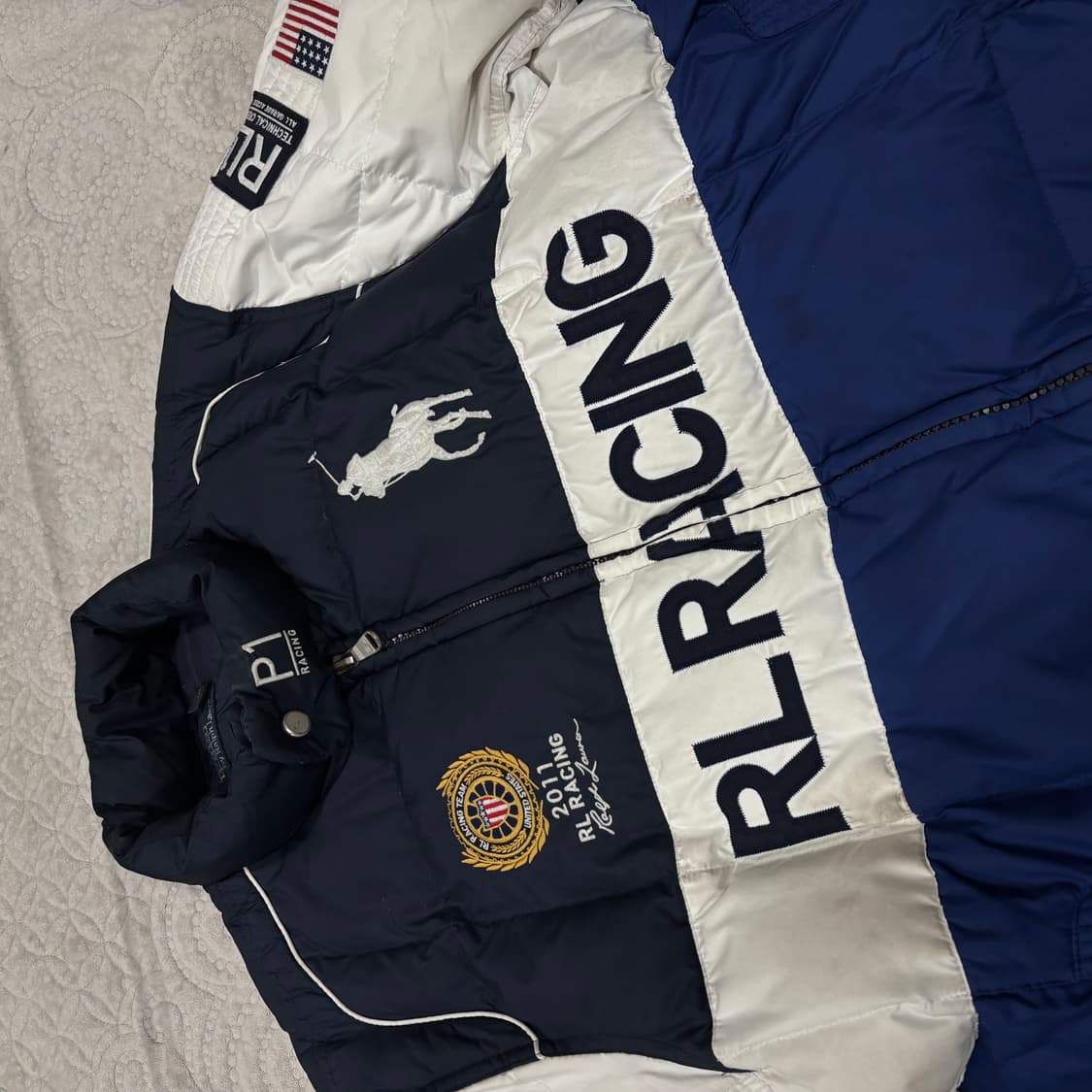 폴로 빅포니 RL RACING 다운 자켓 패딩 상품이미지2