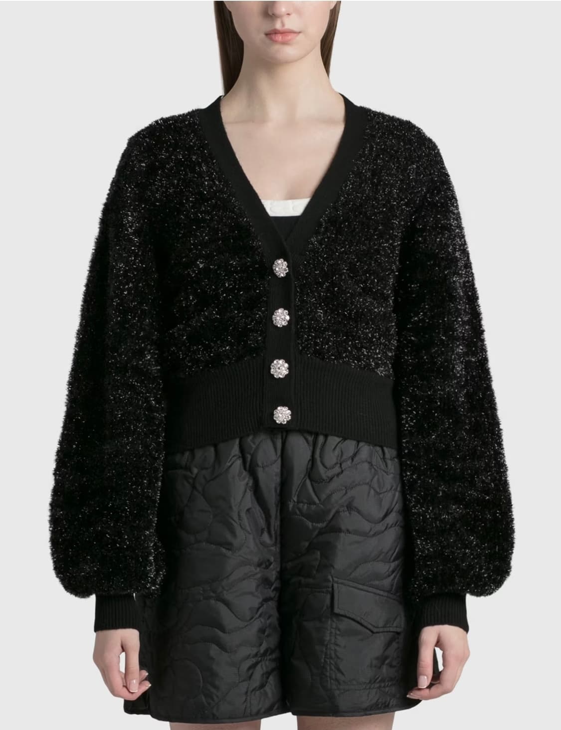 M 가니  GANNI 스파클 가디건 상품이미지1