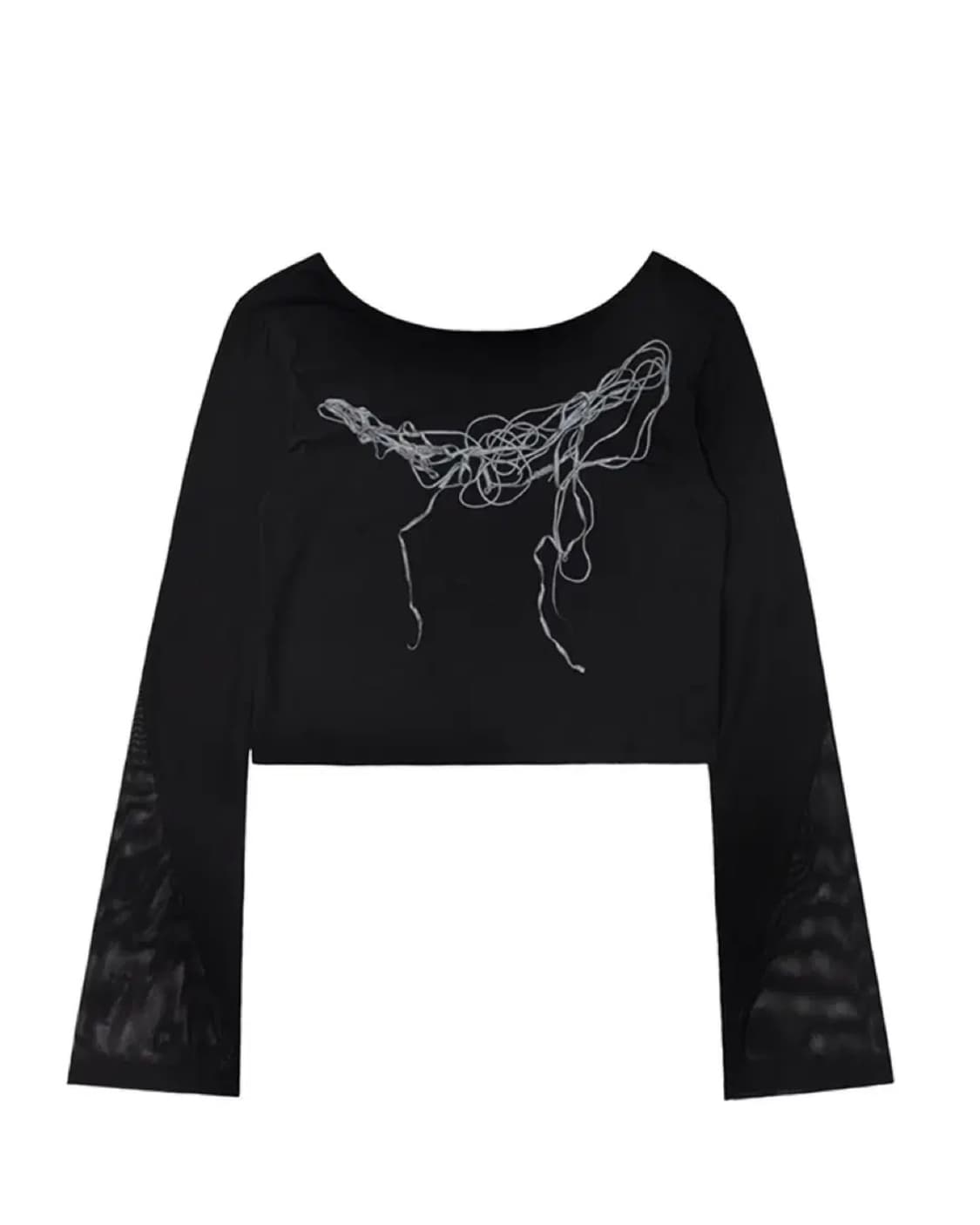 오호스 리버시블 매쉬 롱 슬리브 상품이미지1