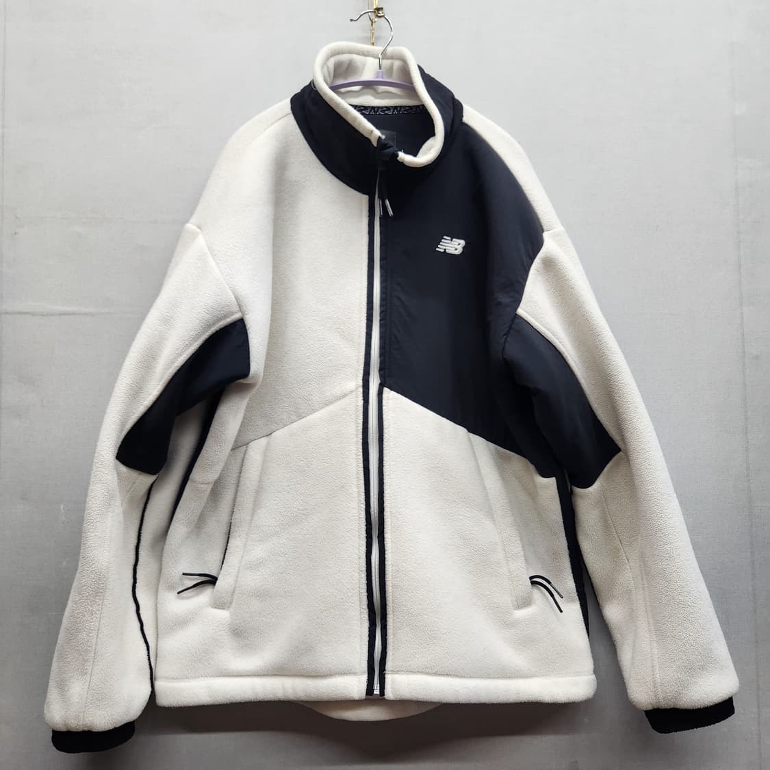 뉴발란스 후리스 스트링 집업 XL 상품이미지1