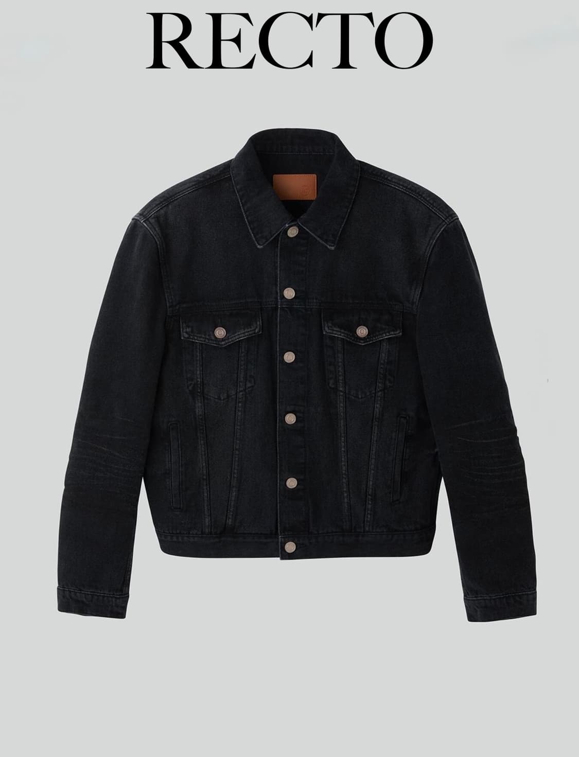 [M] 새상품 렉토 빈센트 데님 자켓 상품이미지1