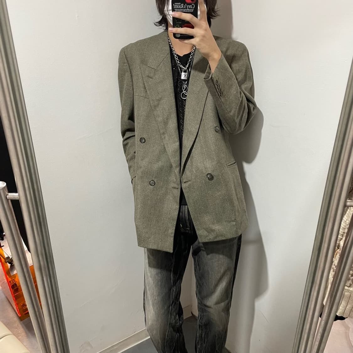 캘빈클라인 베이직 블레이져 상품이미지1