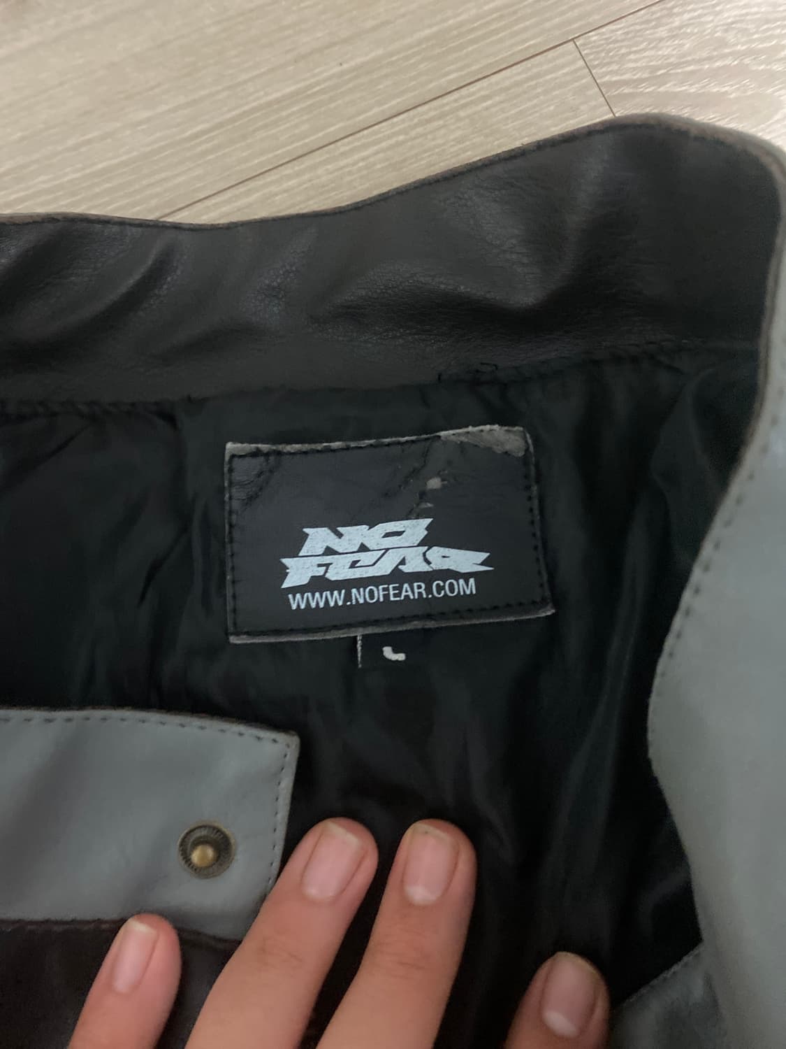 노피어 레더 자켓 상품이미지2