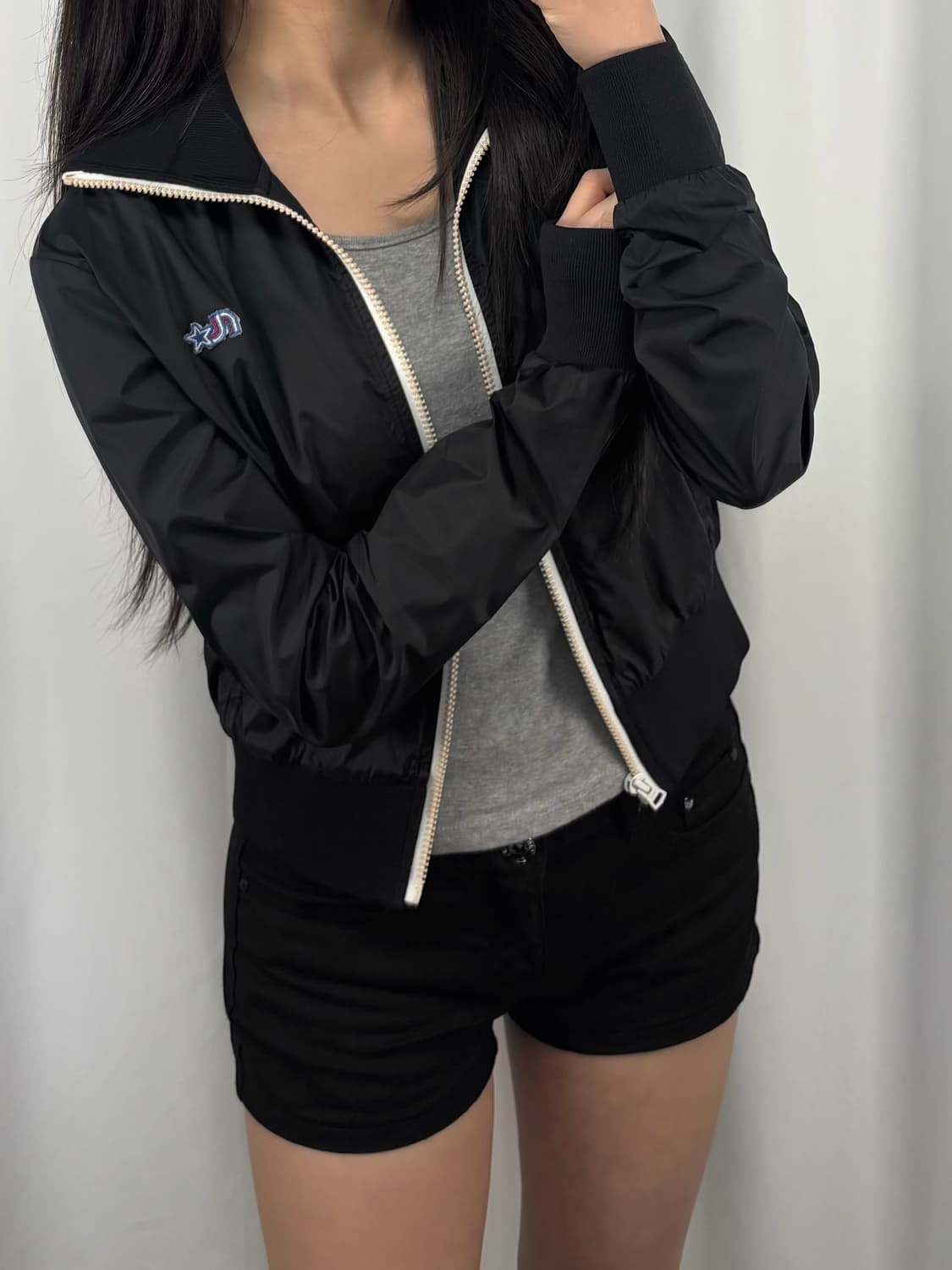 폴로 진스 블랙 바람막이 자켓 상품이미지3