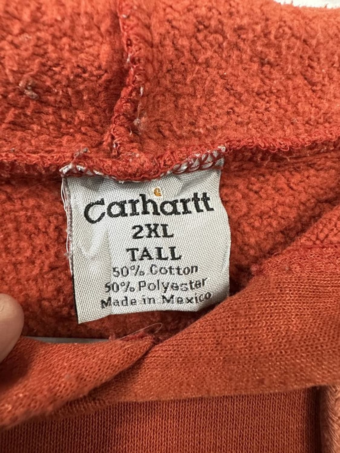 [2XL] CARHARTT 칼하트 빈티지 헤비웨이트 후드티 상품이미지6