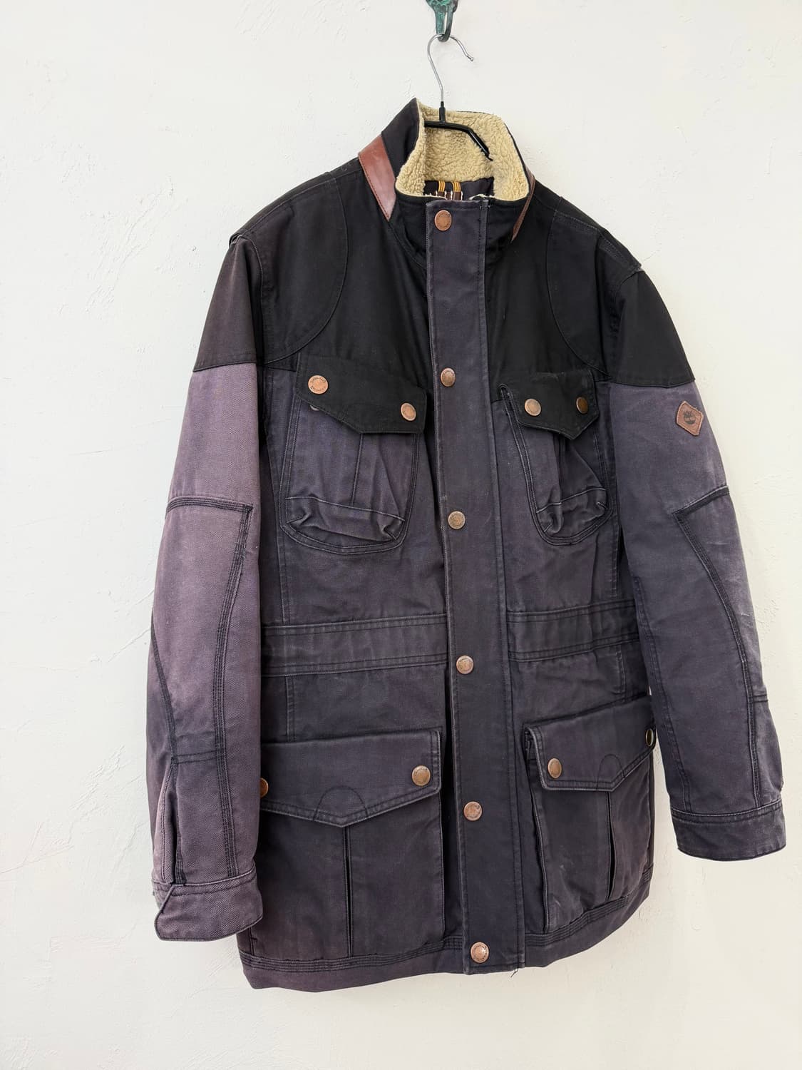 올드 팀버랜드 페이디드 모터사이클 자켓 상품이미지2