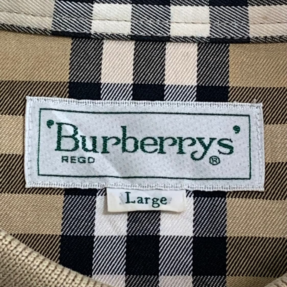 버버리 긴팔 셔츠 (남L) 상품이미지3