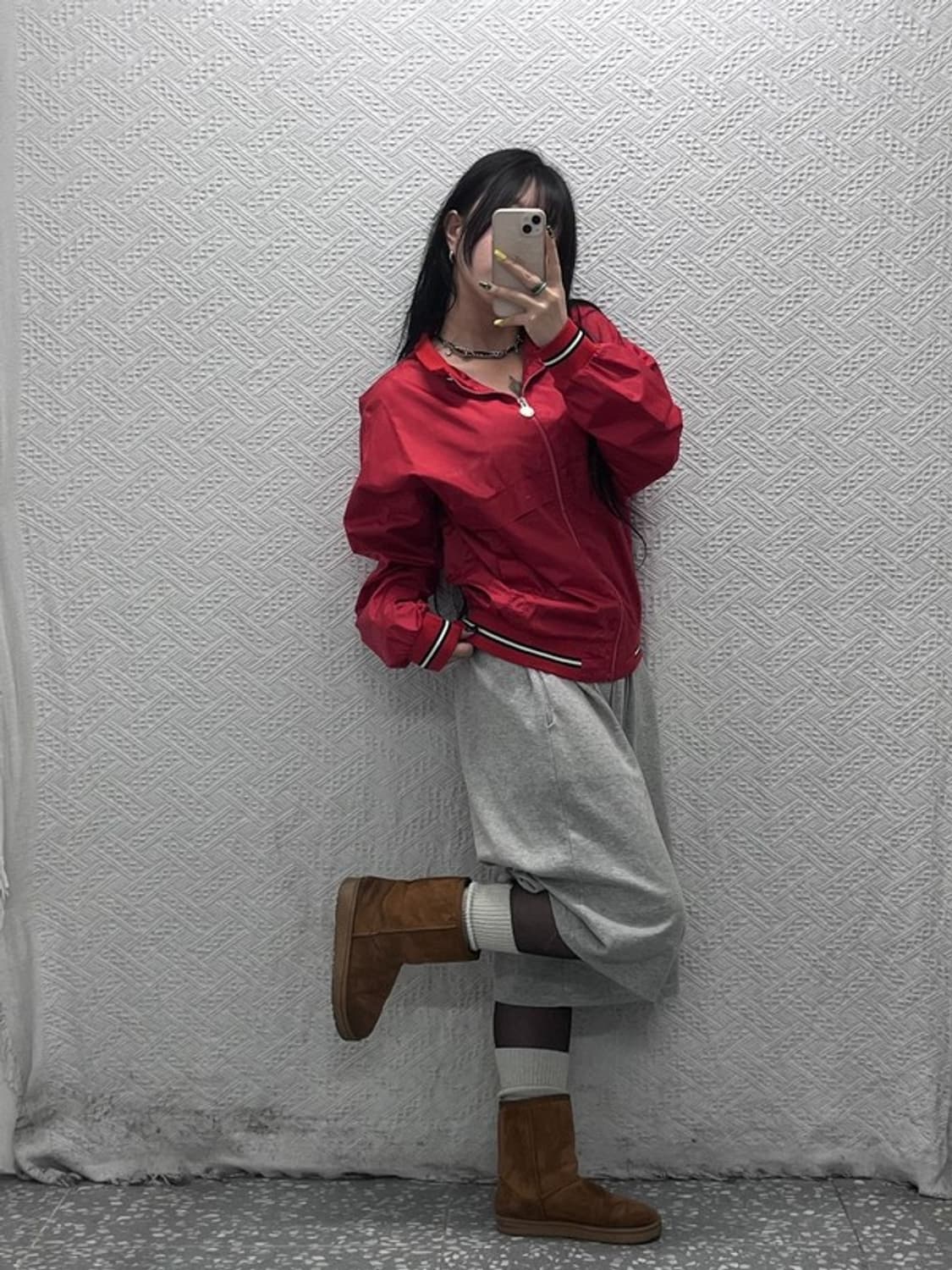 아디다스 올드스쿨 레트로 스펠아웃 바람막이 자켓 105 C07415 상품이미지2