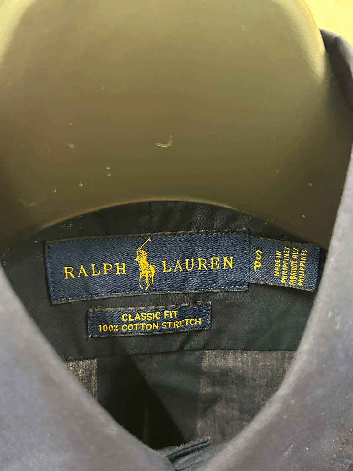 폴로 랄프로렌 클래식핏 네이비 셔츠 상품이미지6