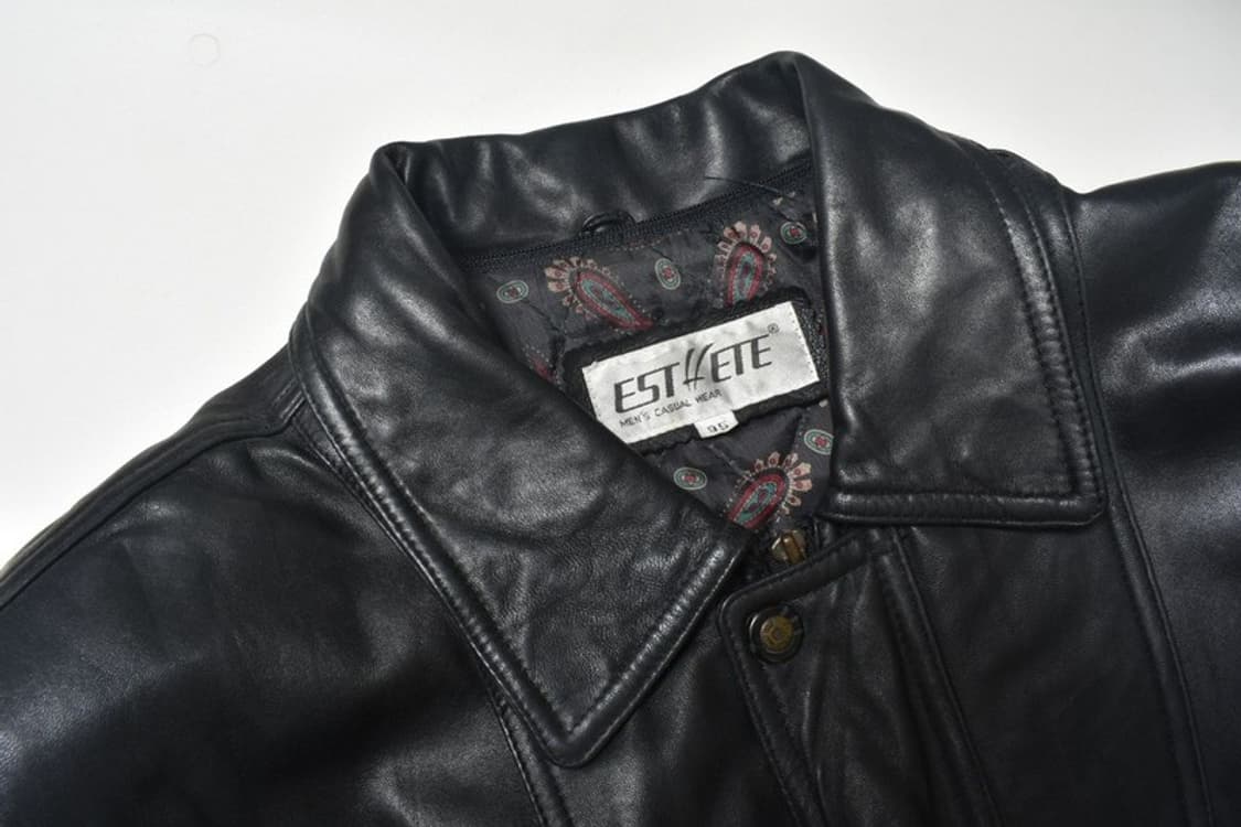 90S 양가죽 블루종 자켓 항공점퍼 95 상품이미지10