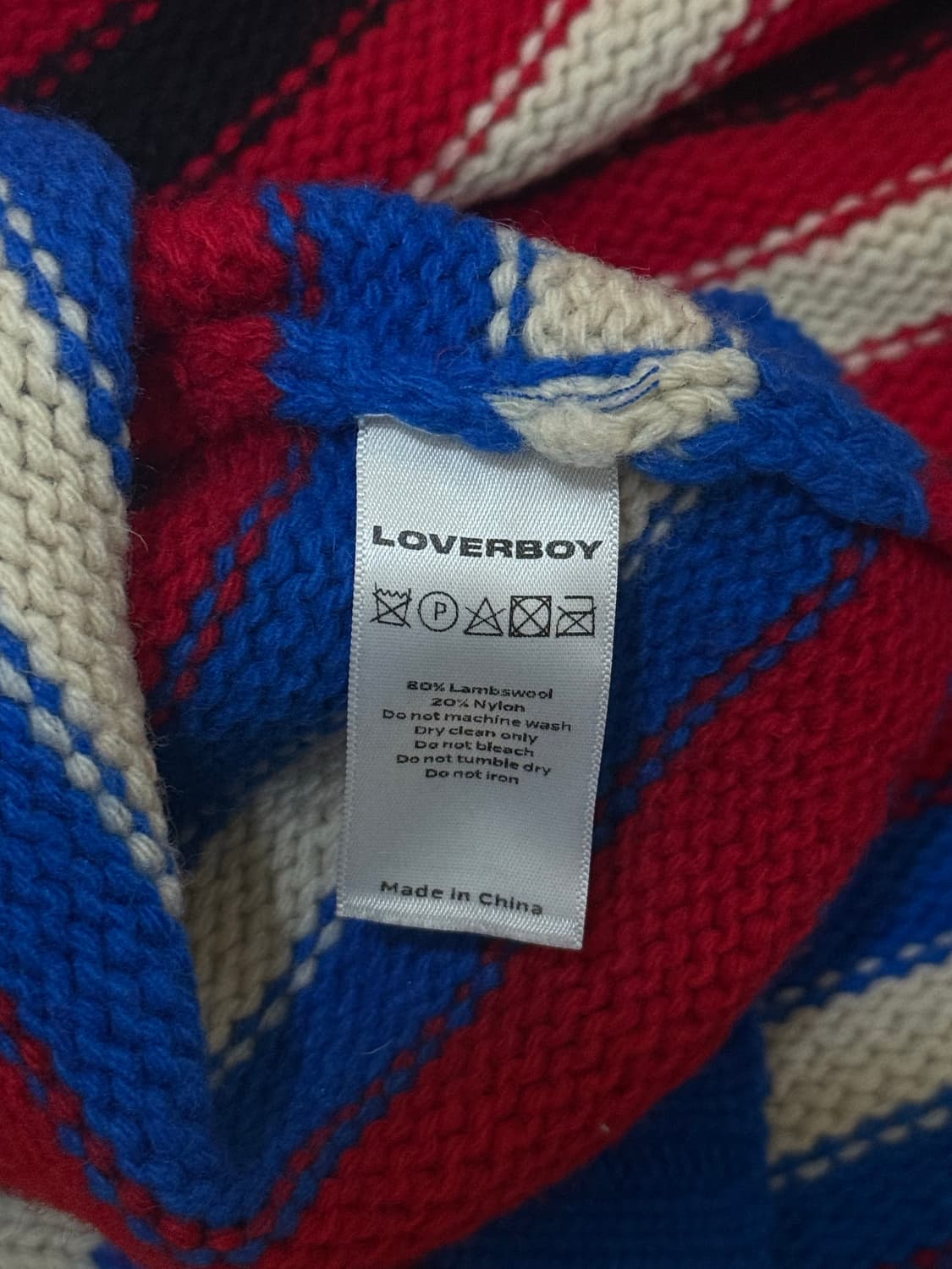 찰스제프리 러버보이 스프라이트 니트 L 상품이미지4