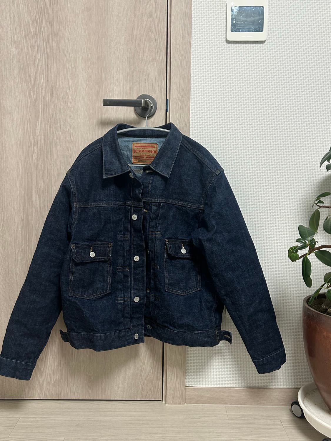 아웃스탠딩 셀비지 데님자켓 2nd type (2세대) 상품이미지1