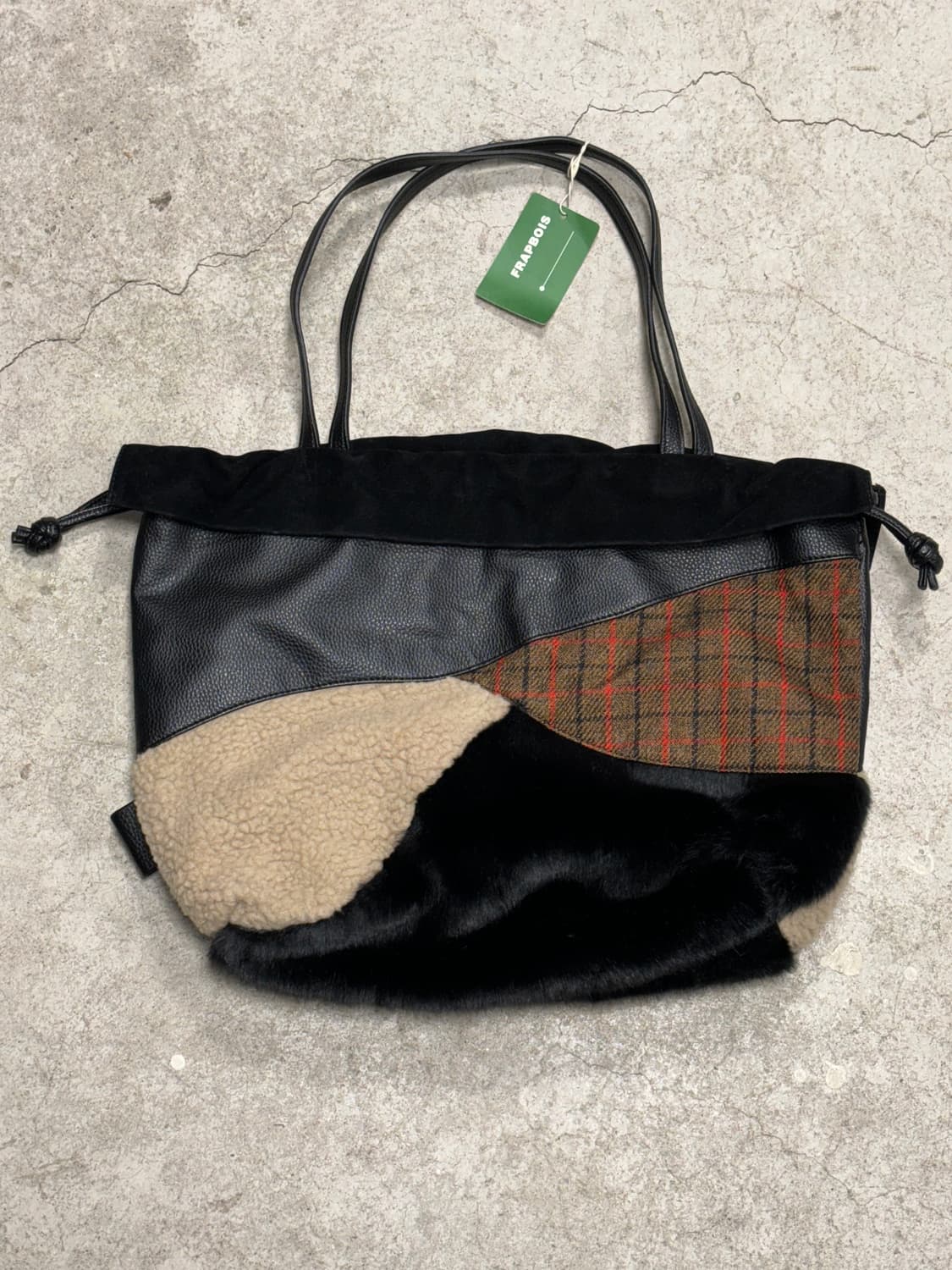 Frapbois 패치워크 숄더백 상품이미지5