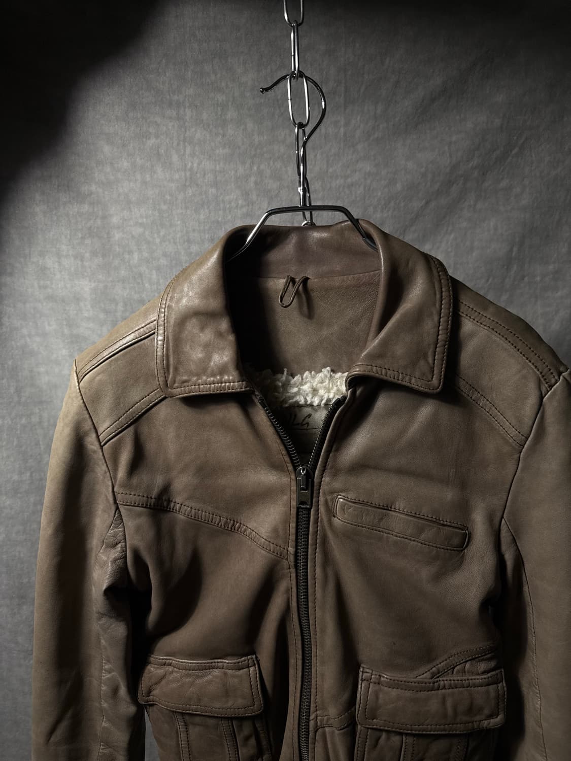 Giorgio Brato x WLG Leather Jacket   상품이미지3