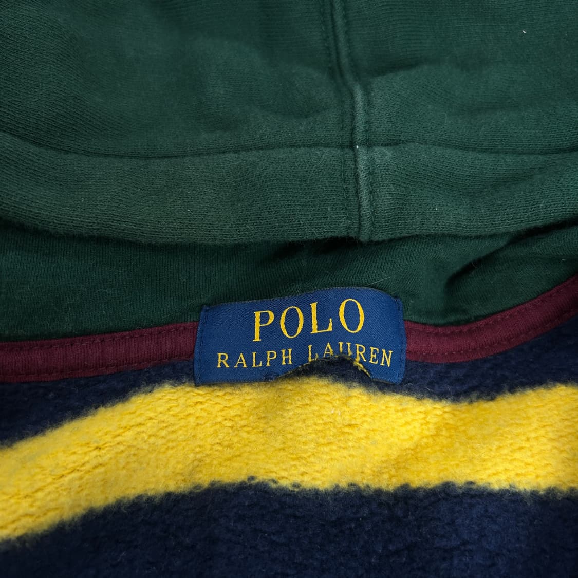 폴로 기모 컬러 후드집업 상품이미지2