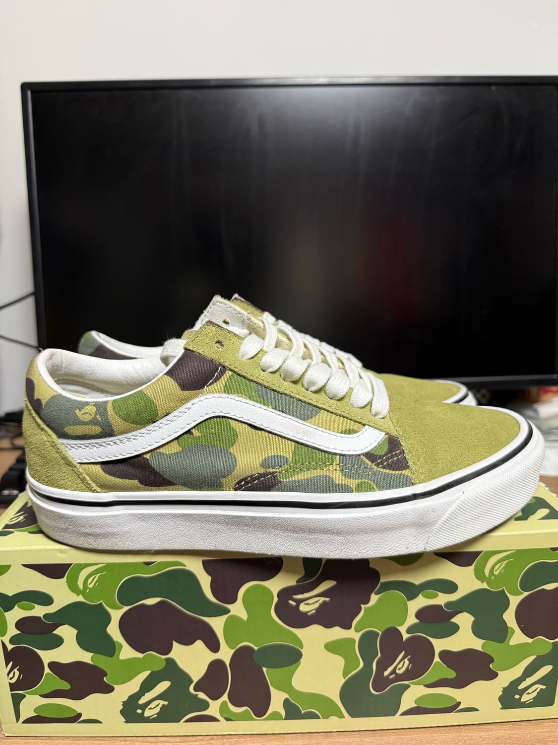 반스 x 베이프 올드스쿨 255 상품이미지8