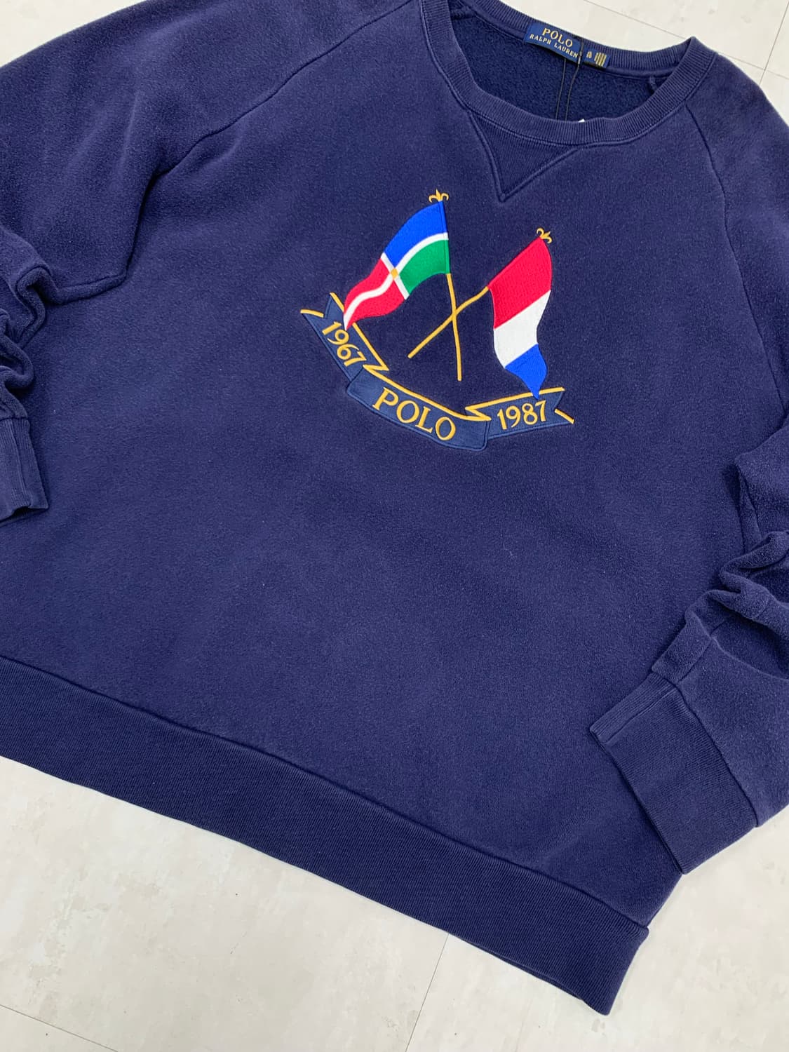 폴로 랄프로렌 네이비 맨투맨 #620  상품이미지3