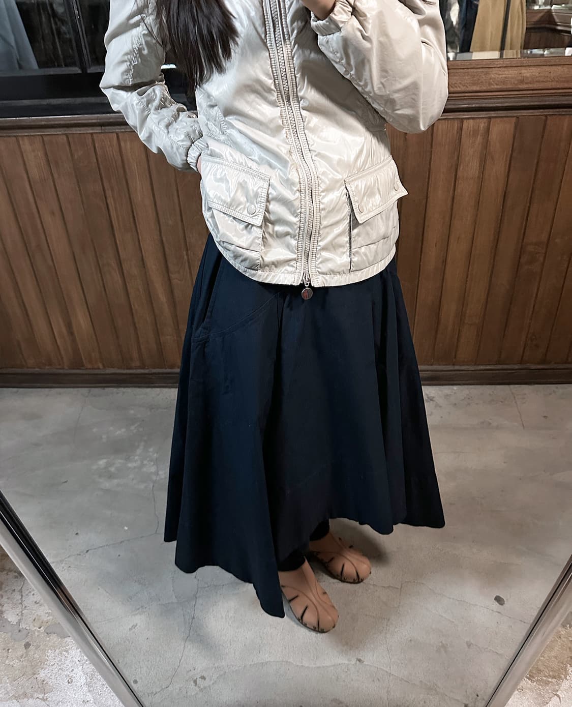 BOTTEGA VENETA 22aw cotton flare skirt 상품이미지6