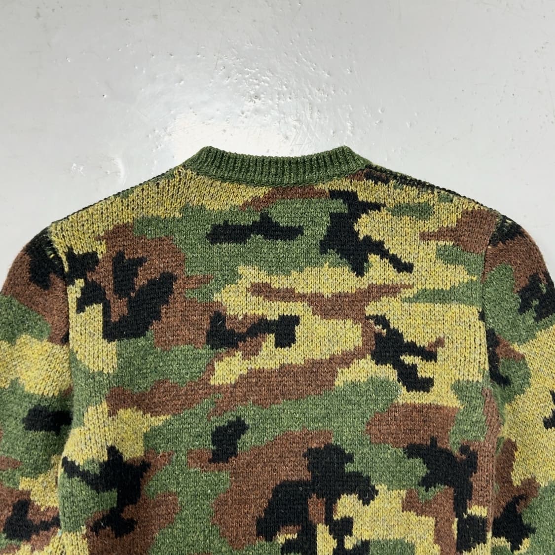 미우미우 19FW 런웨이피스 카모플라쥬 니트  상품이미지7