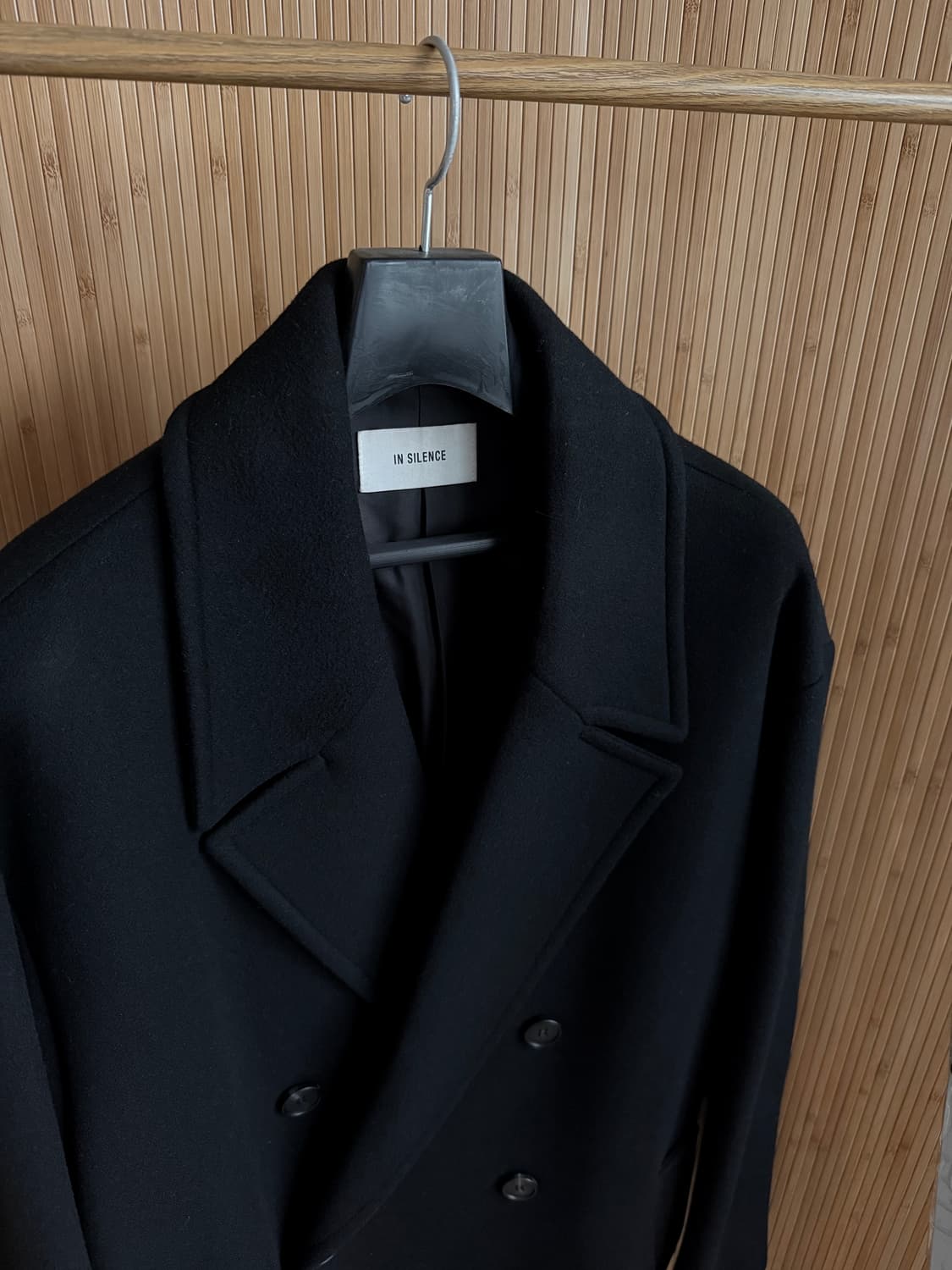 인사일런스 16FW 울 캐시미어 코트 상품이미지4