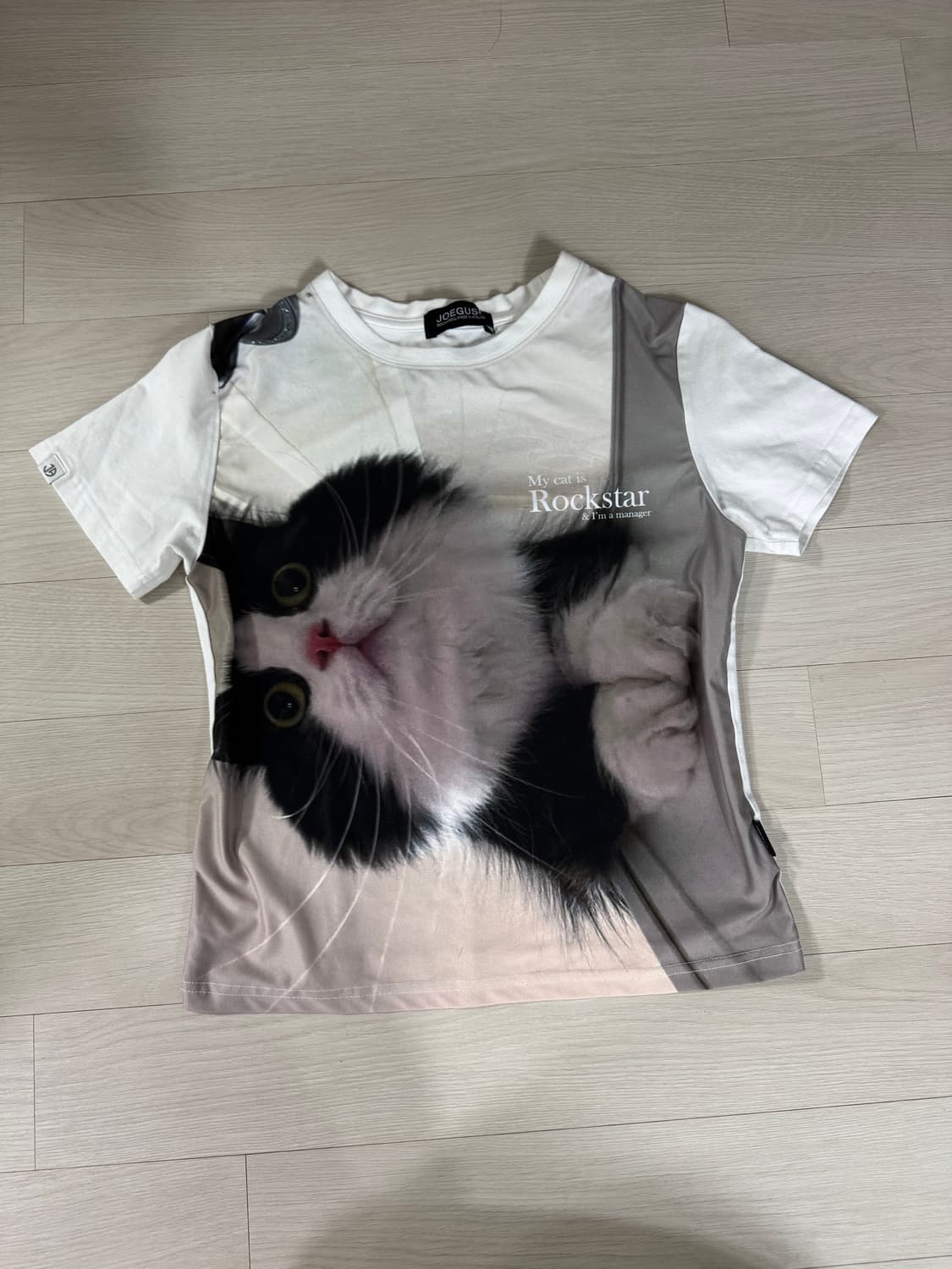 조거쉬 고양이 반팔 티셔츠 상품이미지1