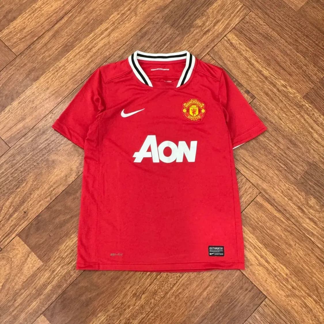 140-150 나이키 보이즈 맨체스터 유나이티드 11-12시즌 유니폼  상품이미지1