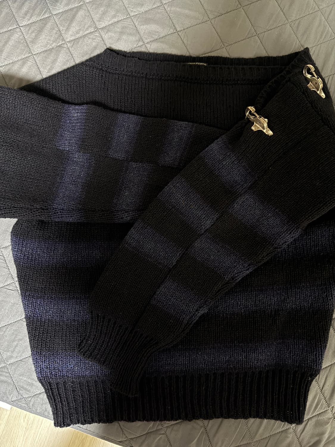 라프시몬스 보트넥 버클니트 M 상품이미지1