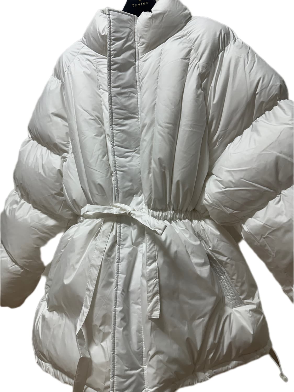 (새상품) 빅토리아 화이트 하프패딩(착샷있음) 상품이미지1