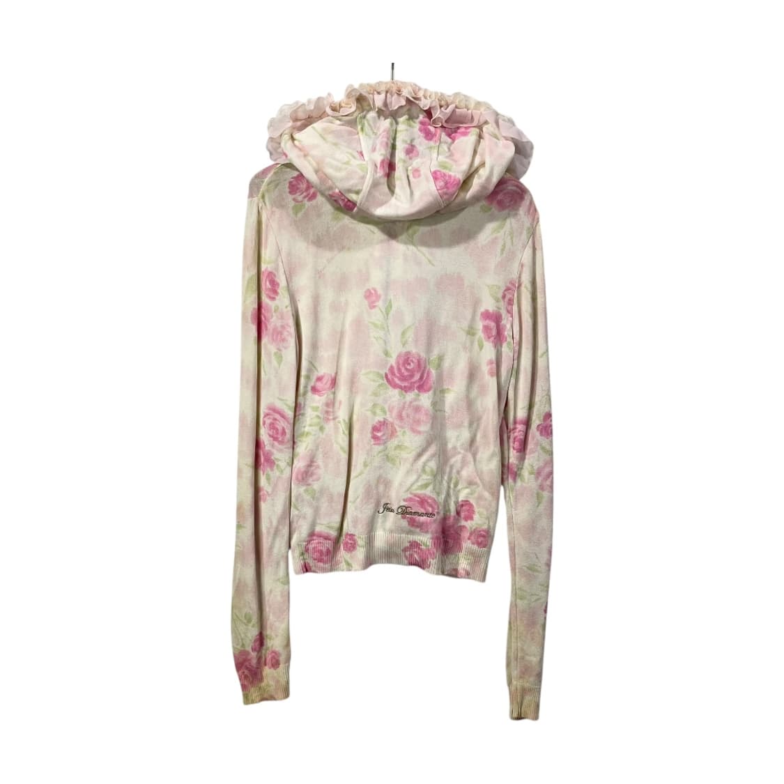 [JESUS DIAMANTE] 지저스 디아망떼 플라워 후드 가디건 상품이미지2