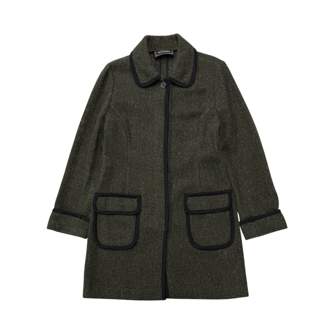 Macphee piping wool coat 상품이미지1