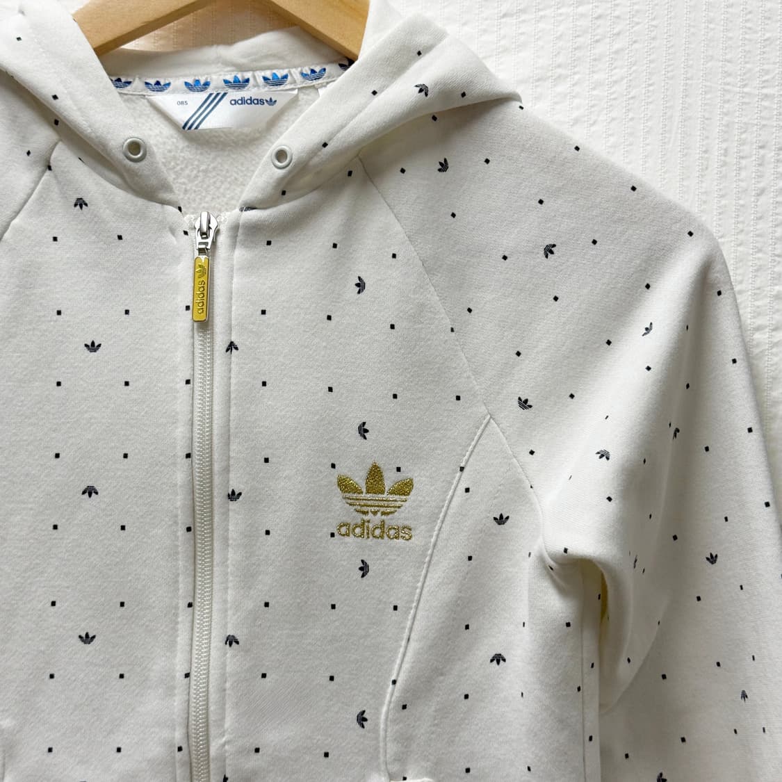 ADIDAS 멀티로고 도트 집업 상품이미지4