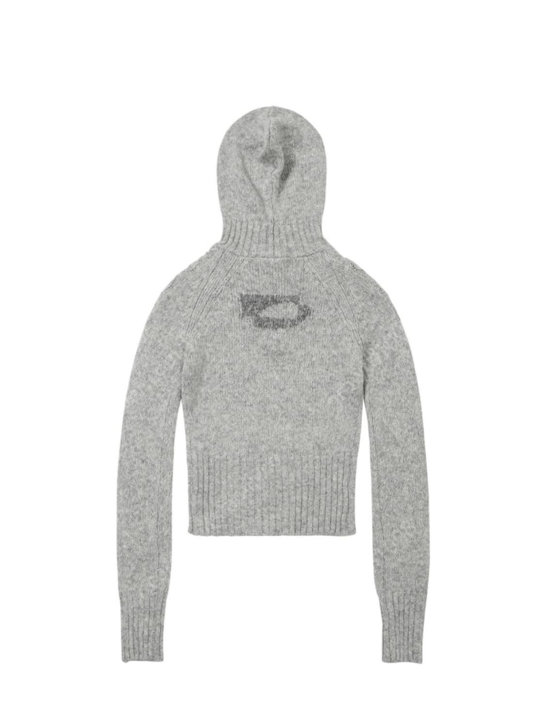 웰빙익스프레스 브러쉬드 심볼 니트 그레이 상품이미지2