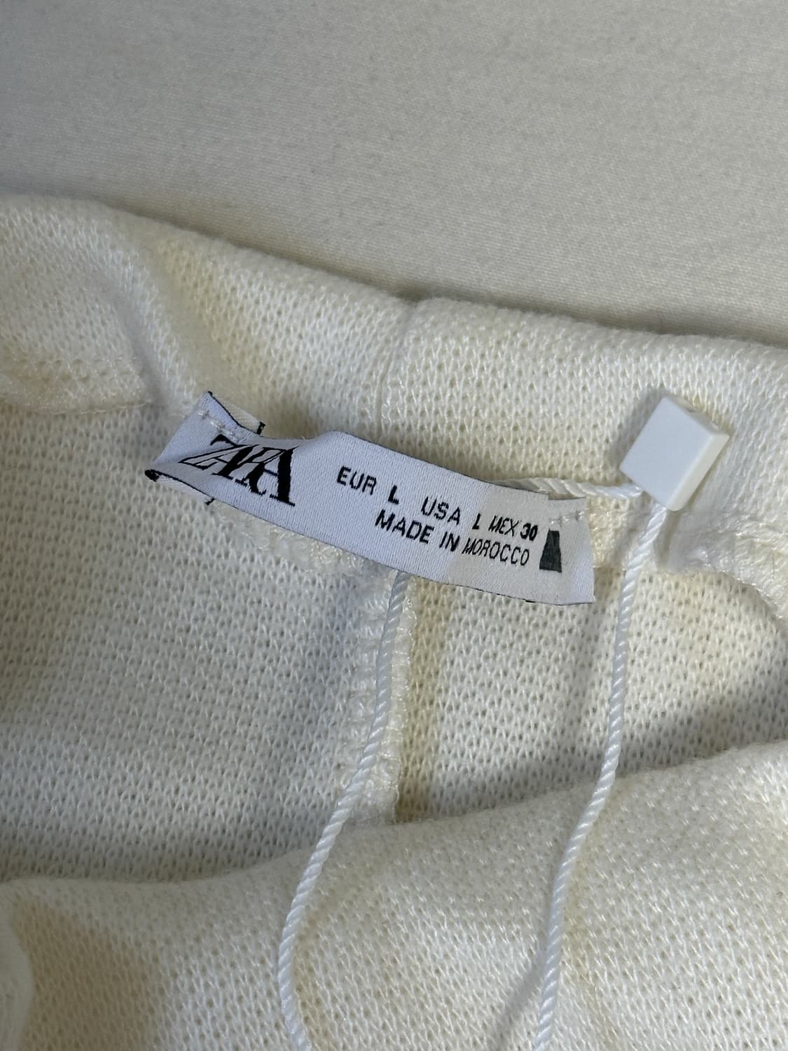 자라 언발란스 반팔 니트 상품이미지4