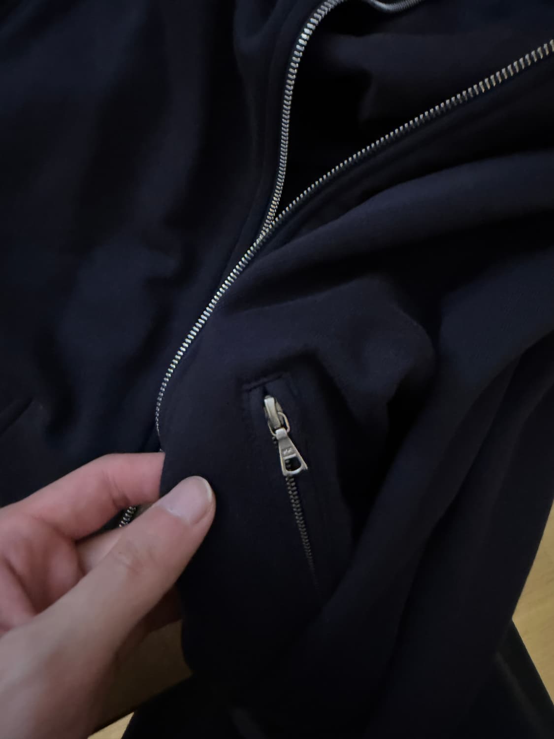 L) 드리스반노튼 great cities 블루종  상품이미지4