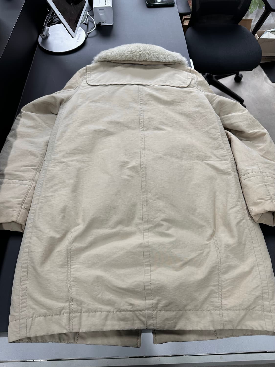 히스테릭글래머 Primaloft 히스걸 넥버클 퍼 덕다운푸퍼롱자켓 상품이미지6