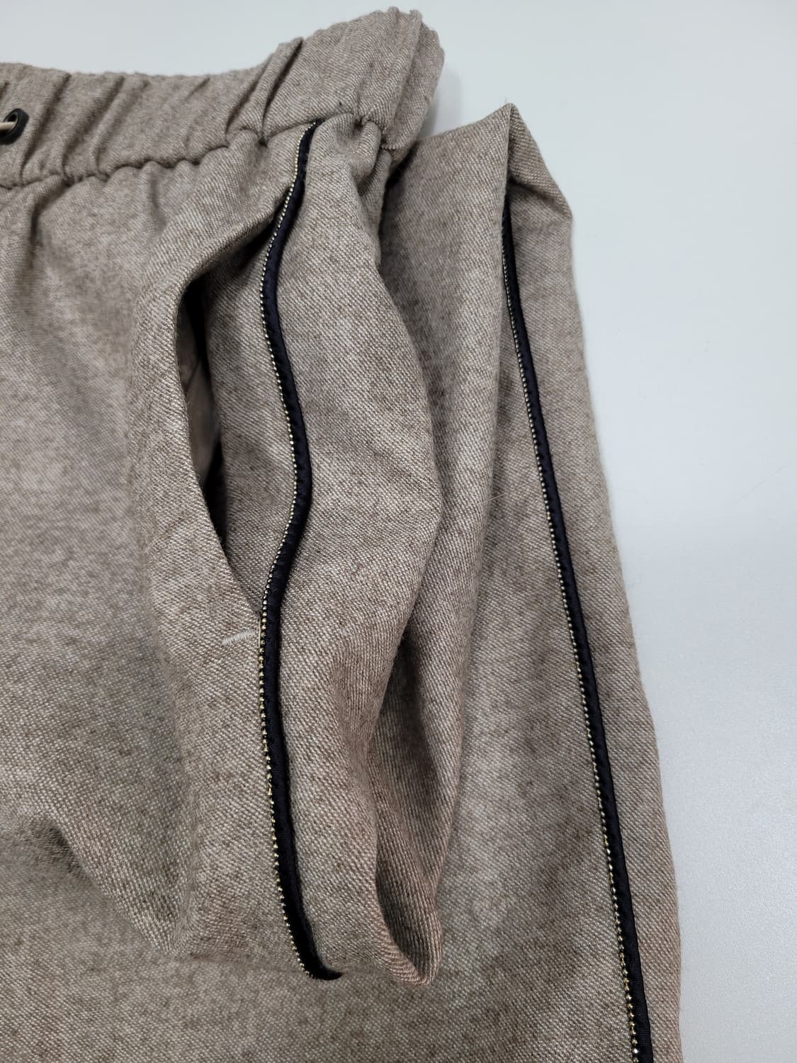 PESERICO 페세리코 울 실크 밴딩 팬츠 / 여 64-90  상품이미지6