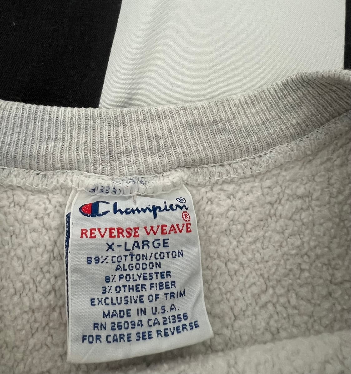 빈티지 90s 챔피온 리버스위브 맨투맨 XL(체감100-105) 상품이미지3